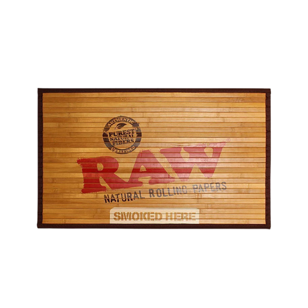 Raw Bamboo Rolling Mat / Door Mat 30 x 18in